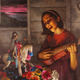 Oil Painting: Cántico a Santiago de las Mujeres by Osiris Delgado Mercado - ICP